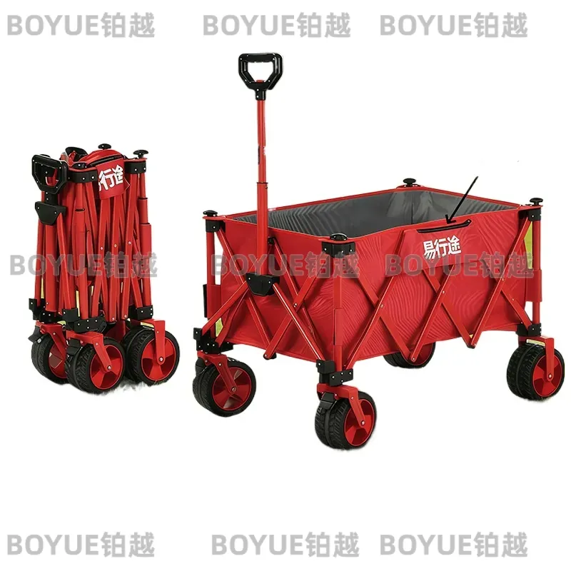 Pull Cart Fold - Taşınabilir Hızlı Balıkçılık Arabası Çekme Arabası