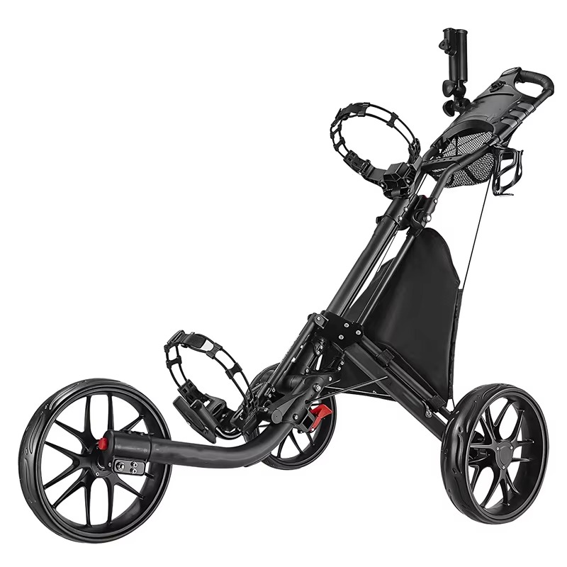 Pull Cart Fold - 4 Tekerlekli Sağlam Hafif Katlanabilir Golf