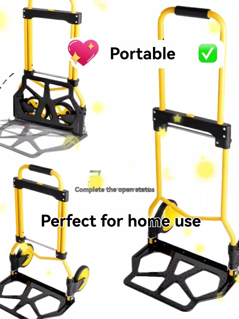 Pull Cart Fold - Hafif Katlanabilir Taşınabilir El Arabası Alışveriş