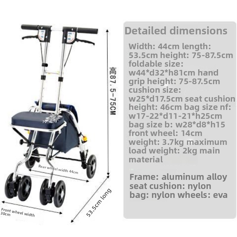 Katlanabilir Rollatör Yürüteç, - Pull Cart Fold incelemesi ve fiyatı