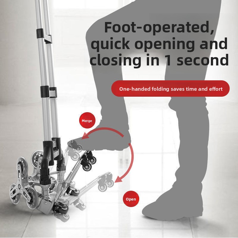 Katlanabilir Sessiz TPR Tırman - Pull Cart Fold incelemesi ve fiyatı