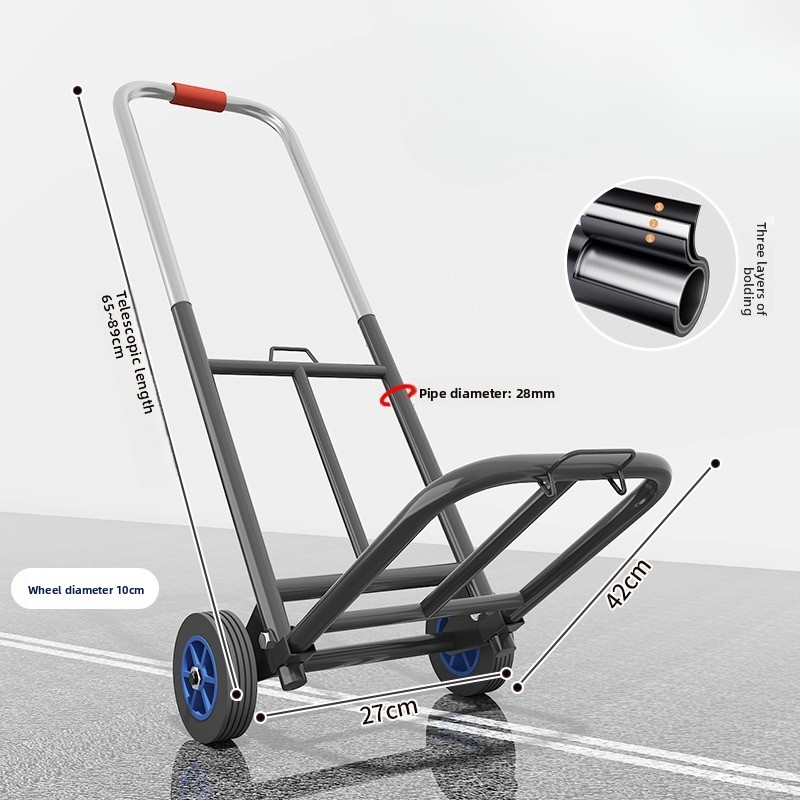 Ağır Hizmet Tipi Katlanır El A - Pull Cart Fold incelemesi ve fiyatı